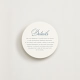 "Marenza" - Direction Cards in Bluebell by Jessica Williams - Front