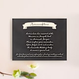 "Plentiful Blossoms" - Direction Cards in Soft Peach by Faith Harlow - Front