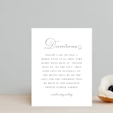 "Sweet Nothings" - Direction Cards in Linen by Keen Peachy - Front