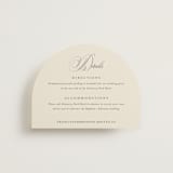 "Wonderful Tonight" - Direction Cards in Oreo Creme by Design Lotus - Front