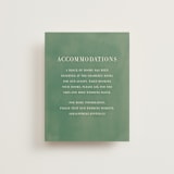 "Friendly Flowers" - Direction Cards in Emerald by Ani Somi - Front