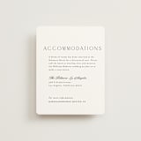 "Classic Chic" - Direction Cards in Pearl by Shirley Lin Schneider - Front