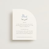"Sweethearts" - Direction Cards in Periwinkle by Design Lotus - Front