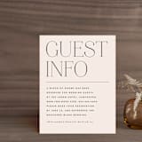 "Landscape" - Direction Cards in Champagne by Kelly Schmidt - Front