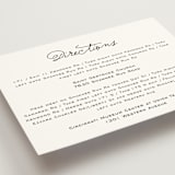 "Estate" - Direction Cards in Blush by Kim Dietrich Elam - Detail