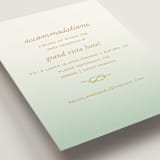 "Simple Knot" - Direction Cards in Mint by SimpleTe Design - Detail