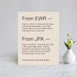 "Proposal" - Direction Cards in Buff by Jack Knoebber - Front