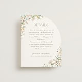 "Avery" - Direction Cards in Lemongrass by Jennifer Wick - Front