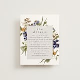 "Pressed Garden" - Direction Cards in Fall by Grace Kreinbrink - Front