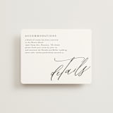 "Cielo" - Direction Cards in Ecru by Anna Elder - Front