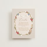"Disney's Snow White Someday" - Direction Cards in Forest Floor by Erin L. Wilson - Front