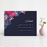 "Georgia" - Direction Cards in Navy by Lori Wemple - Front