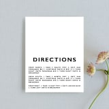 "Desenfadado" - Direction Cards in Black by Aspacia Kusulas - Front