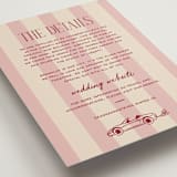 "Thompson" - Direction Cards in Rose by Jennifer Lew - Detail