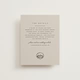 "Aspen Knoll" - Direction Cards in Cotton by Amy Kross - Front