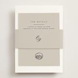 "Aspen Knoll" - Direction Cards in Cotton by Amy Kross - Assembled with Belly Band