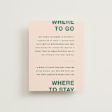 "Bold Type" - Direction Cards in Parrot by Owl and Toad - Front