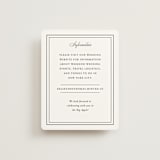 "Story Line" - Direction Cards in Snow by Kimberly FitzSimons - Front