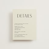 "Commonwealth" - Direction Cards in Ecru by That Girl Press - Front