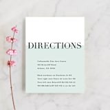 "So Fresh" - Direction Cards in Mint by Stacey Meacham - Front
