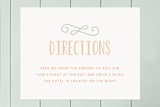 "Our Big Wedding" - Direction Cards in Kraft by Lori Wemple - Front
