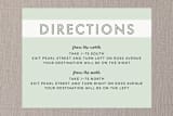 "Read Between the Lines" - Direction Cards in Ombre Mint by Lauren Chism - Front