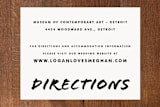 "Big Mod" - Direction Cards in Midnight by Snow and Ivy - Front