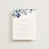 "Love Story" - Direction Cards in Indigo by Leah Bisch - Front