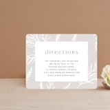 "Winter Birch" - Direction Cards in Natural by Melanie Severin - Front