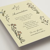 "Love Rests in a Garden" - Direction Cards in Oat by Helena Vitto - Detail
