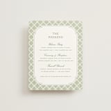 "Summer Linen" - Direction Cards in Garden by Kelly Schmidt - Front