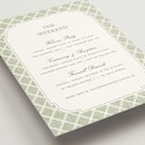 "Summer Linen" - Direction Cards in Garden by Kelly Schmidt - Detail