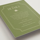 "The Gallery" - Direction Cards in Summer Citrus by Vera Lim - Detail