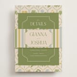 "The Gallery" - Direction Cards in Summer Citrus by Vera Lim - Assembled with Belly Band