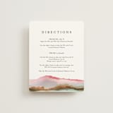 "Sedona" - Direction Cards in Desert Sands by Itsy Belle Studio - Front