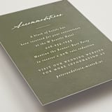 "Sweeping Vine" - Direction Cards in Periwinkle by Itsy Belle Studio - Detail