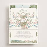 "Disney's Once Upon In a Dream" - Direction Cards in Spring by Petra Kern - Assembled with Belly Band