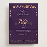 "Disney's Tangled Lanterns" - Direction Cards in Twilight by Simona Camp - Assembled with Belly Band