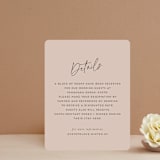 "hazelnut" - Direction Cards in Fawn by chocomocacino - Front