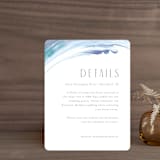 "apogean tide" - Direction Cards in Lagoon by Jennifer Wick - Front