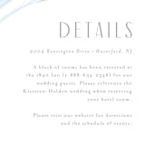 "apogean tide" - Direction Cards in Lagoon by Jennifer Wick - Detail