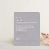 "legacy" - Direction Cards in Pebble by Leia Matt - Front