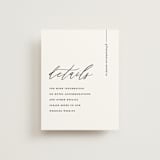 "Villa" - Direction Cards in Pearl by Chryssi Tsoupanarias - Front
