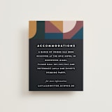 "Abstract Jewels" - Direction Cards in Noir by Maria Alou - Front