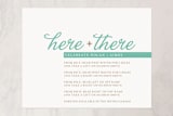 "Raising the Bar" - Direction Cards in Turquoise by R studio - Front