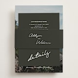 "As if a Dream" - Direction Cards in Cloud by Pine Street Creative - Assembled with Belly Band