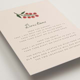 "Cherry Tomatoes" - Direction Cards in Tomato by Katharine Watson - Detail