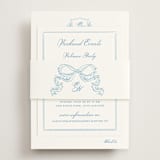 "Royalty" - Direction Cards in Capri by Creo Study - Assembled with Belly Band