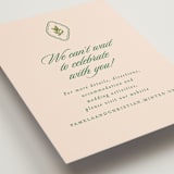 "Scripted" - Direction Cards in Emerald by Creo Study - Detail