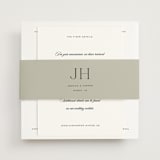 "Modern Romance" - Direction Cards in Obsidian by Jennifer Postorino - Assembled with Belly Band